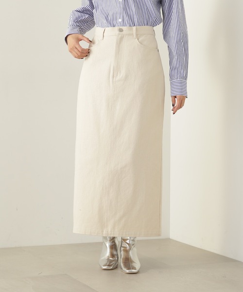 N.(N. Natural Beauty Basic)(エヌエヌナチュラルビューティーベーシック)の「【S Size Line】◆グリッタープリントロングスカート(スカート・レディース・グレー/クリーム・MEDIUM/SMALL)」の19枚目の写真