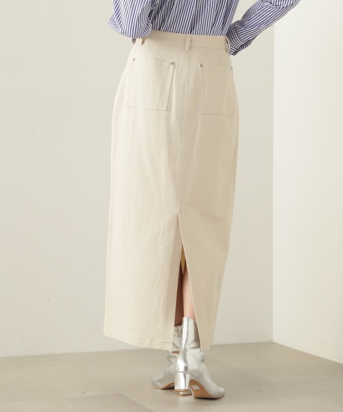 N.(N. Natural Beauty Basic)(エヌエヌナチュラルビューティーベーシック)の「【S Size Line】◆グリッタープリントロングスカート(スカート・レディース・グレー/クリーム・MEDIUM/SMALL)」の21枚目の写真