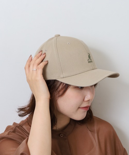 KANGOL（カンゴール）の「KANGOL WOOL FLEXFIT BASEBALL（キャップ・メンズ・ブラック/ベージュ・S/M/L/XL/M/L）」の11枚目の写真