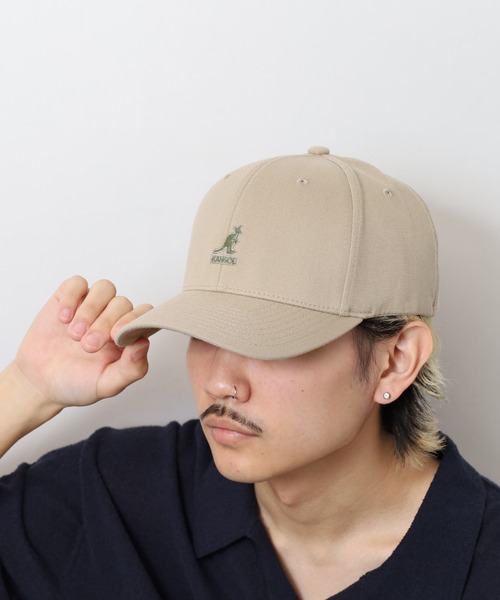 KANGOL（カンゴール）の「KANGOL WOOL FLEXFIT BASEBALL（キャップ・メンズ・ブラック/ベージュ・S/M/L/XL/M/L）」の15枚目の写真