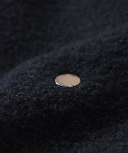 DRESSLAVE(ドレスレイブ)の「B7 / poodle bonding coat(プードルボンディングコート)(ピーコート・レディース・ブラック/ホワイト/チャコールグレー・38)」の10枚目の写真