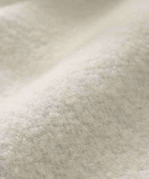 DRESSLAVE(ドレスレイブ)の「B7 / poodle bonding coat(プードルボンディングコート)(ピーコート・レディース・ブラック/ホワイト/チャコールグレー・38)」の19枚目の写真