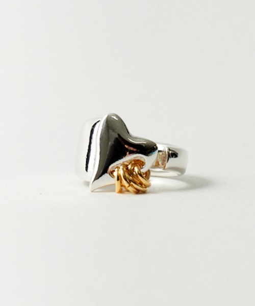 LAPUIS（ラピュイ）の「[LAPUIS/ラピュイ] COIL HEART リング（リング・レディース・マルチ・ONE SIZE）」の7枚目の写真