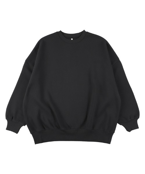 coca(coca)(コカ)の「【WEB限定セール】裏起毛オーバーサイズトップス(スウェット・レディース・ブラック/アイボリー・M/L)」の14枚目の写真