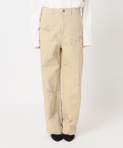 フレームワークDRAWING CHINO PANTS Spickand Span セール】DRAWING CHINO PANTS（チノパンツ）｜FRAMeWORK
