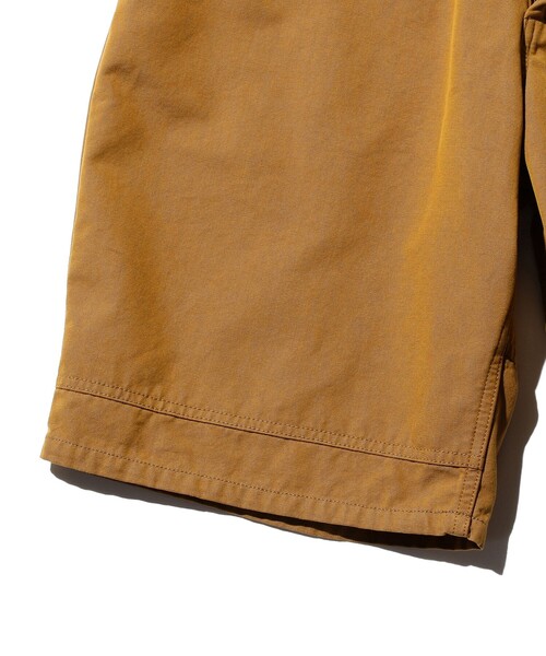 BEAMS PLUS(ビームスプラス)の「BEAMS PLUS / シャンブレー キャンバス ロガー ショーツ(その他パンツ・メンズ・ブラウン/カーキ/その他・S/M/L/XL)」の14枚目の写真