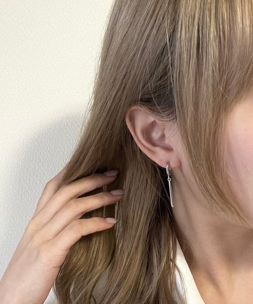 ピアス(両耳用) セール】鍵ロングピアス（ピアス（両耳用））｜fiere（フィエール）の