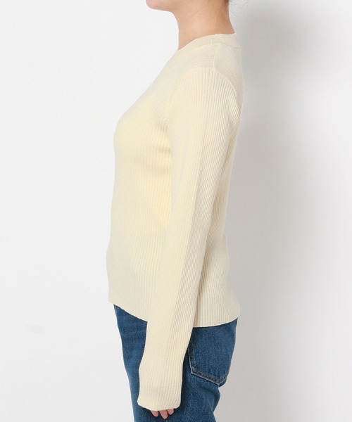 LOWRYS FARM(ローリーズファーム)の「リブニットプルオーバーLS 995339(ニット/セーター・レディース・チャコールグレー/その他/アイボリー/ブラック・FREE)」の17枚目の写真