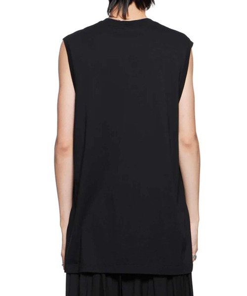 JULIUS（ユリウス）の「JULIUS/ユリウス/コットンモダールジャージーカットソー857CPM3（タンクトップ・メンズ・ブラック・2/3）」の6枚目の写真
