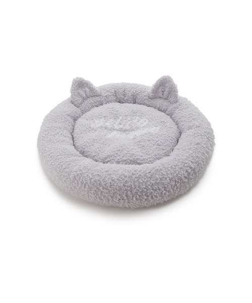 gelato pique(ジェラートピケ)の「【CAT DAY】【CAT&DOG】【販路限定商品】ジェラートフェザーキャットベッド(ペット用クッション/マット・レディース・グレー/ライトベージュ・FREE)」の17枚目の写真