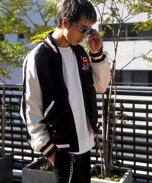 JACKROSE（ジャックローズ）の「B-TRS L&T.DICE刺繍スカジャン