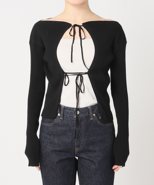 tシャツ JANE SMITH:RIB KNIT CACHECOEUR レディース JANE SMITH / JOHN SMITH（ジェーンスミスジョンスミス）の