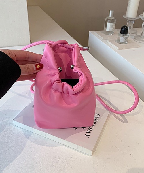 SHEPP（シープ）の「スマホケース ミニポーチ ショルダーバッグ（ショルダーバッグ・レディース・シルバー/オレンジ/ホワイト/ピンク/グリーン/ブラック・FREE）」の17枚目の写真