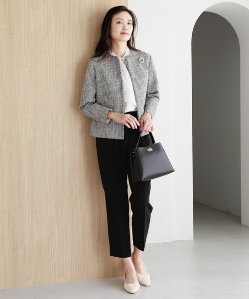 Elura（エルーラ）の「リュクスエアリーエレガント/ 990906（ハンドバッグ・レディース・ブラック/ベージュ・ONE SIZE）」の3枚目の写真