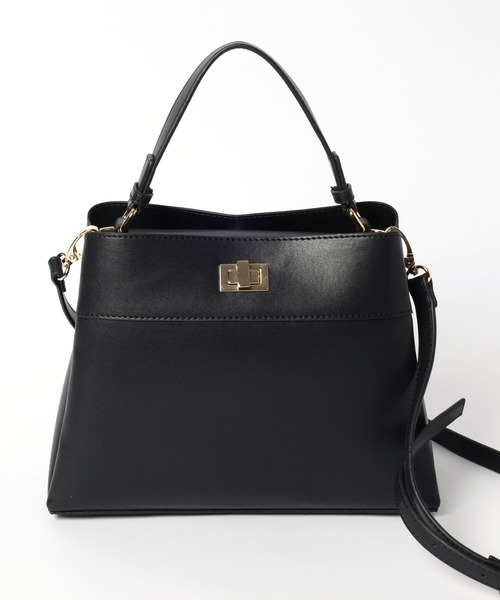 Elura（エルーラ）の「リュクスエアリーエレガント/ 990906（ハンドバッグ・レディース・ブラック/ベージュ・ONE SIZE）」の9枚目の写真