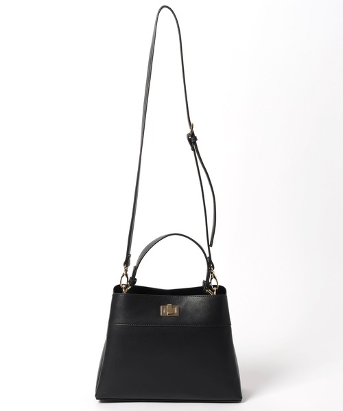 Elura（エルーラ）の「リュクスエアリーエレガント/ 990906（ハンドバッグ・レディース・ブラック/ベージュ・ONE SIZE）」の12枚目の写真