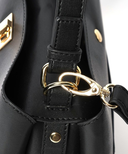 Elura（エルーラ）の「リュクスエアリーエレガント/ 990906（ハンドバッグ・レディース・ブラック/ベージュ・ONE SIZE）」の14枚目の写真