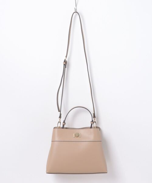 Elura（エルーラ）の「リュクスエアリーエレガント/ 990906（ハンドバッグ・レディース・ブラック/ベージュ・ONE SIZE）」の22枚目の写真