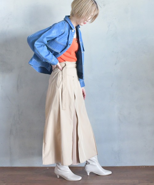 【セール】ZIP変形スカート（スカート）｜BITTOKO（ビットコ）