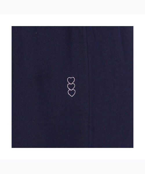 AMOSTYLE BY Triumph（アモスタイルバイトリンプ）の「【やわらかい肌触りの100%コットン素材を使用したパジャマセット】コットンフランネルシャツパジャマ AMSTNW05 Top + BTM60-X JX（ルームウェア/パジャマ・レディース・ブルー/ネイビー・L/M）」の11枚目の写真