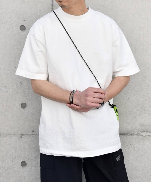 LOS ANGELES APPAREL(ロサンゼルスアパレル)の「【SHIPS any別注】LOS ANGELES APPAREL: 8.5oz ガーメントダイ Tシャツ◇(Tシャツ/カットソー・メンズ・ブルー系その他/ライトグレー/ブラウン/ミント/ホワイト/オレンジ・SMALL/MEDIUM/LARGE/X-LARGE)」の2枚目の写真