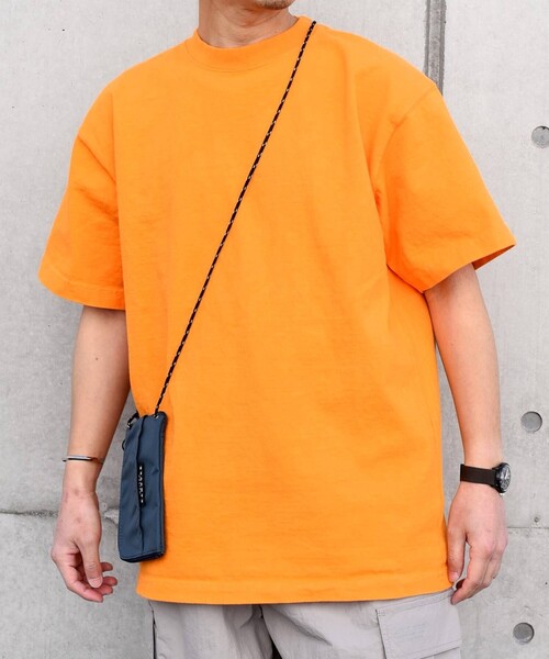 LOS ANGELES APPAREL(ロサンゼルスアパレル)の「【SHIPS any別注】LOS ANGELES APPAREL: 8.5oz ガーメントダイ Tシャツ◇(Tシャツ/カットソー・メンズ・ブルー系その他/ライトグレー/ブラウン/ミント/ホワイト/オレンジ・SMALL/MEDIUM/LARGE/X-LARGE)」の1枚目の写真