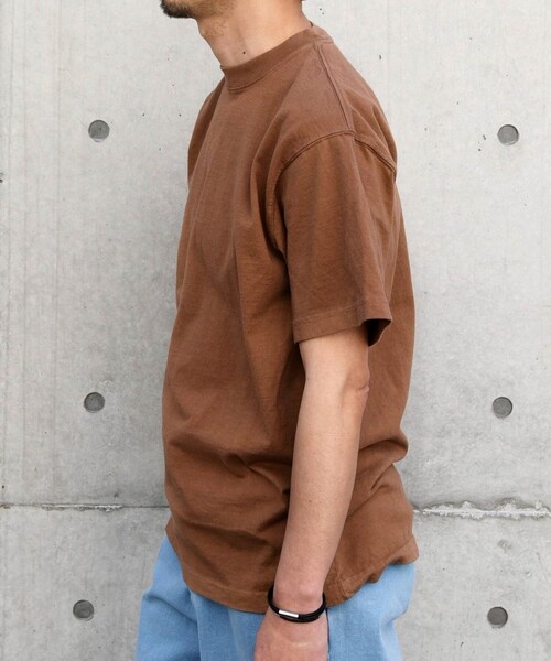 SHIPS any別注】LOS ANGELES APPAREL: 8.5oz ガーメントダイ T