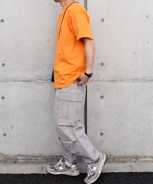 LOS ANGELES APPAREL(ロサンゼルスアパレル)の「【SHIPS any別注】LOS ANGELES APPAREL: 8.5oz ガーメントダイ Tシャツ◇(Tシャツ/カットソー・メンズ・ブルー系その他/ライトグレー/ブラウン/ミント/ホワイト/オレンジ・SMALL/MEDIUM/LARGE/X-LARGE)」の20枚目の写真