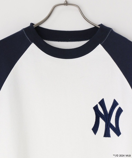 LOWRYS FARM(ローリーズファーム)の「MLB/ベースボールT8S 105927(Tシャツ/カットソー・レディース・グリーン/レッド/ネイビー/ブルー・FREE)」の20枚目の写真