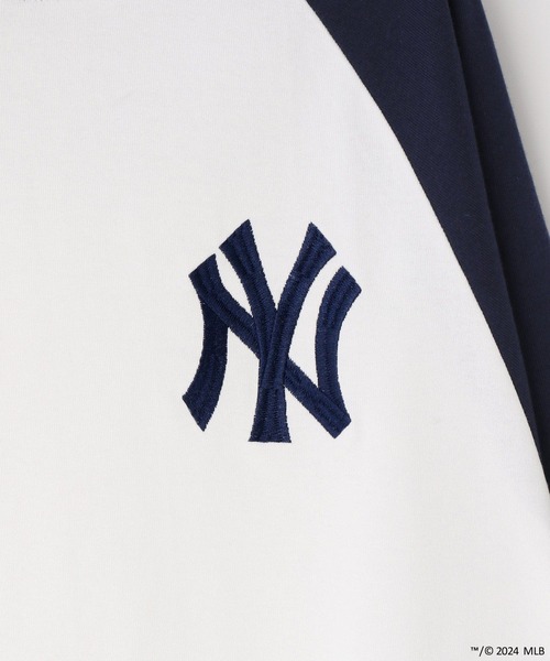 LOWRYS FARM(ローリーズファーム)の「MLB/ベースボールT8S 105927(Tシャツ/カットソー・レディース・グリーン/レッド/ネイビー/ブルー・FREE)」の5枚目の写真