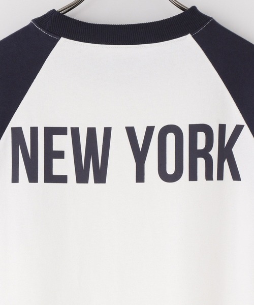 LOWRYS FARM(ローリーズファーム)の「MLB/ベースボールT8S 105927(Tシャツ/カットソー・レディース・グリーン/レッド/ネイビー/ブルー・FREE)」の9枚目の写真
