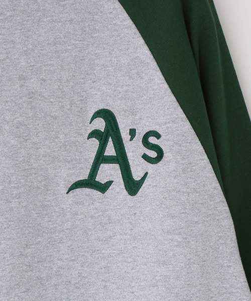 LOWRYS FARM(ローリーズファーム)の「MLB/ベースボールT8S 105927(Tシャツ/カットソー・レディース・グリーン/レッド/ネイビー/ブルー・FREE)」の13枚目の写真