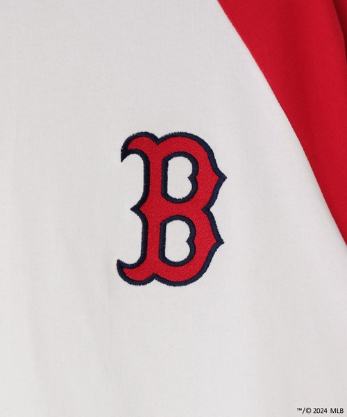 LOWRYS FARM(ローリーズファーム)の「MLB/ベースボールT8S 105927(Tシャツ/カットソー・レディース・グリーン/レッド/ネイビー/ブルー・FREE)」の16枚目の写真