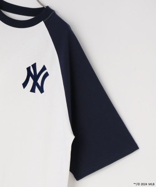 LOWRYS FARM(ローリーズファーム)の「MLB/ベースボールT8S 105927(Tシャツ/カットソー・レディース・グリーン/レッド/ネイビー/ブルー・FREE)」の19枚目の写真
