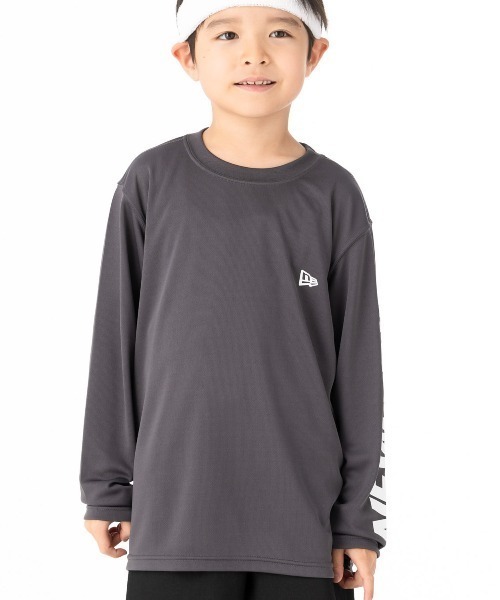 NEW ERA（ニューエラ）の「ニューエラ キッズ 半袖Tシャツ吸汗速乾 ONSPOTZ別注（Tシャツ/カットソー・キッズ・ブラック/ホワイト/ダークグレー・160/150/140/130）」の3枚目の写真