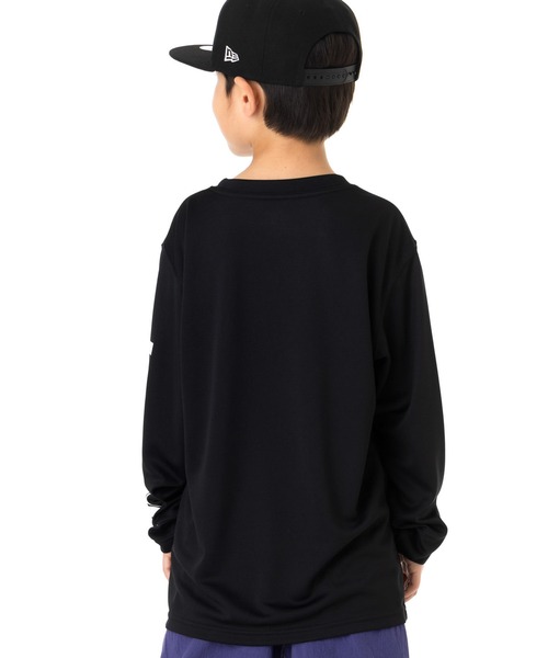 NEW ERA（ニューエラ）の「ニューエラ キッズ 半袖Tシャツ吸汗速乾 ONSPOTZ別注（Tシャツ/カットソー・キッズ・ブラック/ホワイト/ダークグレー・160/150/140/130）」の7枚目の写真