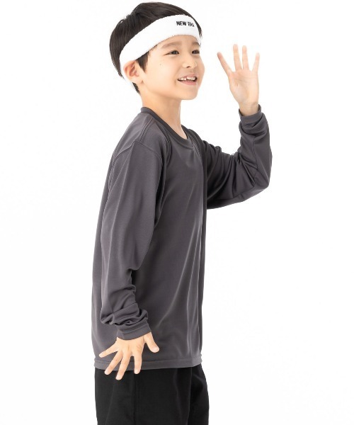 NEW ERA（ニューエラ）の「ニューエラ キッズ 半袖Tシャツ吸汗速乾 ONSPOTZ別注（Tシャツ/カットソー・キッズ・ブラック/ホワイト/ダークグレー・160/150/140/130）」の22枚目の写真