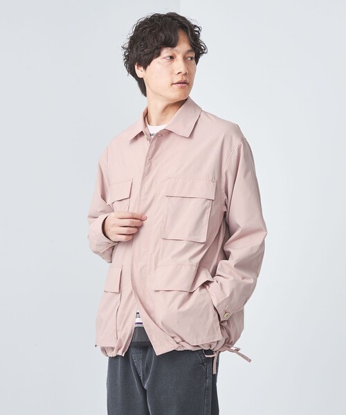 green label relaxing(グリーンレーベルリラクシング)の「Morley ファティーグ ジャケット(ミリタリージャケット・メンズ・ブラック/グレー/ピンク・M/L/S)」の10枚目の写真