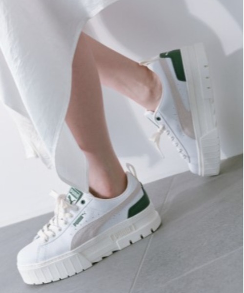 新品】23.0cm PUMA さかだち MAYZE LTH プーマ メイズレザー