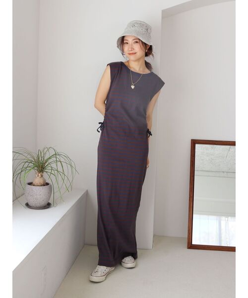 Ungrid(アングリッド)の「かぎ編みニット帽(ニットキャップ/ビーニー・レディース・ライトグレー/ブラウン・FREE)」の15枚目の写真