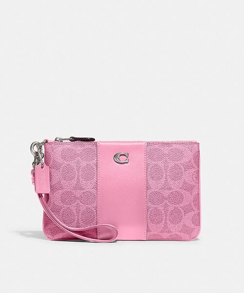 COACH（コーチ）の「スモール リストレット・シグネチャー キャンバス 