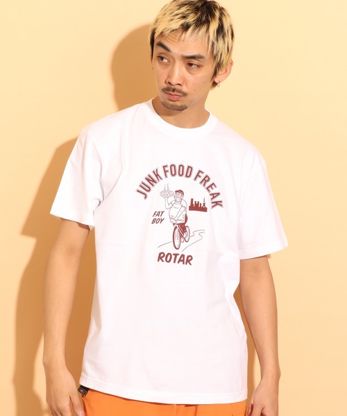 ROTAR(ローター)の「J&F DELIVERY Tee(Tシャツ/カットソー・メンズ・ホワイト/ブラック/ライトイエロー・SMALL/MEDIUM/LARGE/X-LARGE)」の5枚目の写真