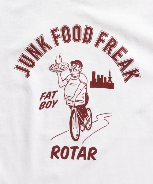 ROTAR(ローター)の「J&F DELIVERY Tee(Tシャツ/カットソー・メンズ・ホワイト/ブラック/ライトイエロー・SMALL/MEDIUM/LARGE/X-LARGE)」の8枚目の写真