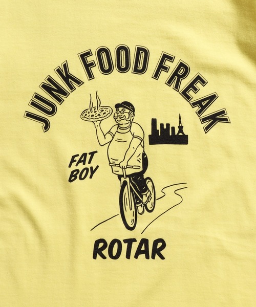 ROTAR(ローター)の「J&F DELIVERY Tee(Tシャツ/カットソー・メンズ・ホワイト/ブラック/ライトイエロー・SMALL/MEDIUM/LARGE/X-LARGE)」の9枚目の写真