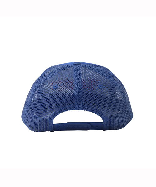 XLARGE（エクストララージ）の「STANDARD LOGO MESH TRUCKER CAP（キャップ・メンズ・ブラック/ブルー/ネイビー・ONE SIZE）」の6枚目の写真