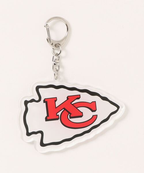 NFL（ナショナルフットボールリーグ　）の「NFL アクリルキーホルダー（キーホルダー・レディース・ブラック/ネイビー/ブルー/サックスブルー/レッド/ブルー系その他/バーガンディー/ホワイト×レッド/グリーン・FREE）」の2枚目の写真