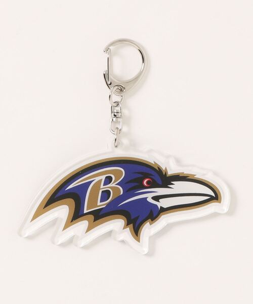 NFL（ナショナルフットボールリーグ　）の「NFL アクリルキーホルダー（キーホルダー・レディース・ブラック/ネイビー/ブルー/サックスブルー/レッド/ブルー系その他/バーガンディー/ホワイト×レッド/グリーン・FREE）」の4枚目の写真