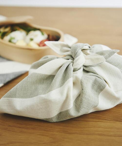 URBAN RESEARCH DOORS（アーバンリサーチドアーズ）の「F/style　亀田縞の弁当包み（キッチンツール・レディース・グリーン系その他/グレー系その他・-）」の3枚目の写真
