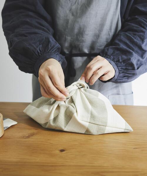 URBAN RESEARCH DOORS（アーバンリサーチドアーズ）の「F/style　亀田縞の弁当包み（キッチンツール・レディース・グリーン系その他/グレー系その他・-）」の5枚目の写真