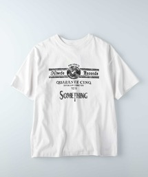 SOMETHING | 【SOMETHING】ＲＯＣＫＴＥＥＨ／Ｓ プリントTシャツ(Tシャツ/カットソー)